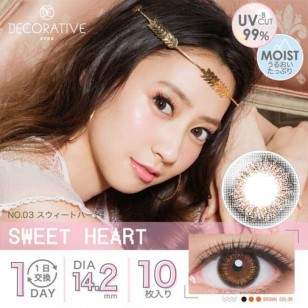 Decorative Eyes UV&Moist No.3 Sweet Heart